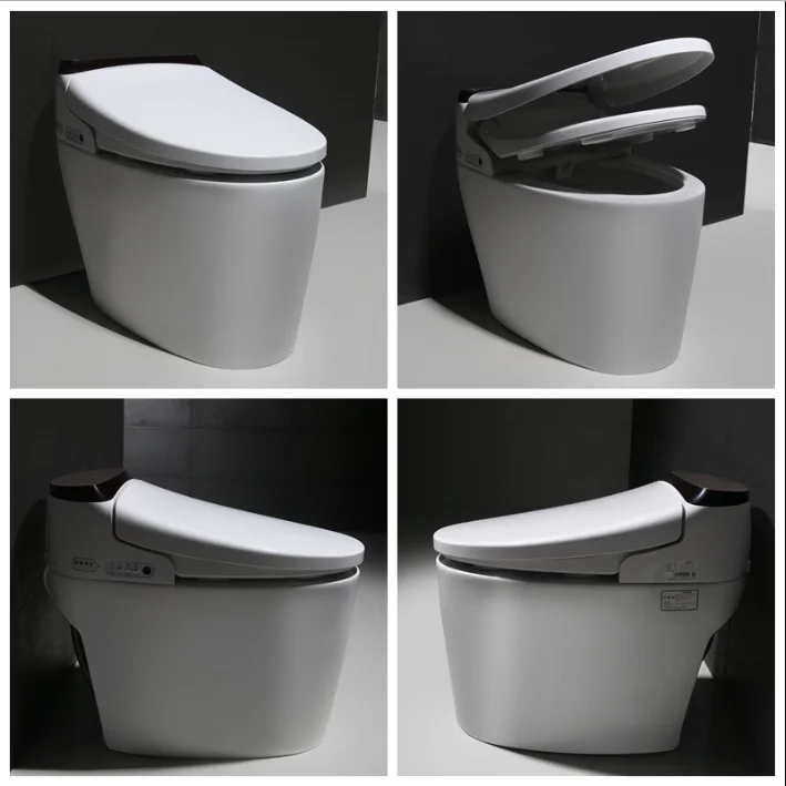 Coma China sanitary ware automatic cleaning smart intelligent toilet with seat bathroom ceramic smart water closet
