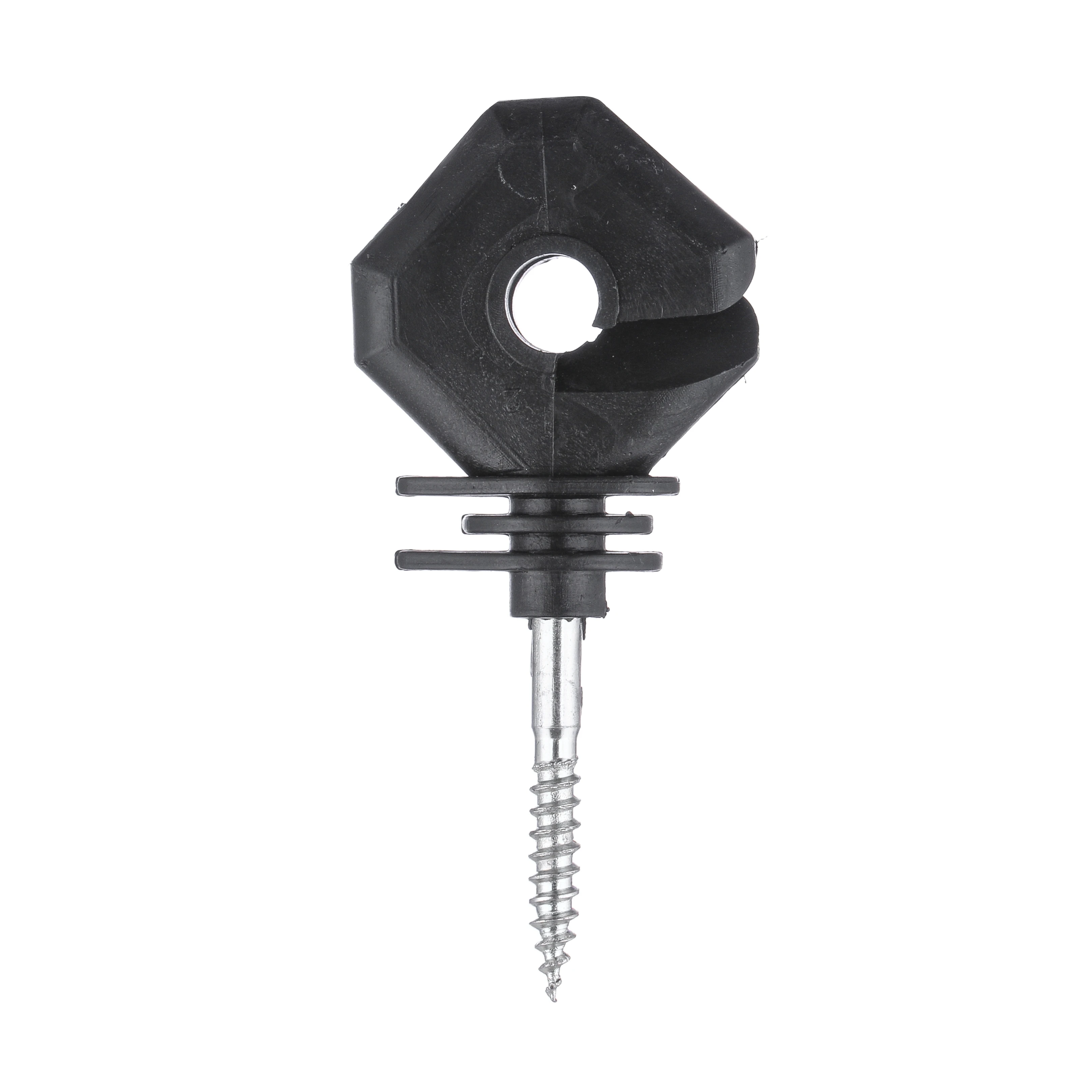 

Electric fence accessories Fence ring insulator/INS001, Black