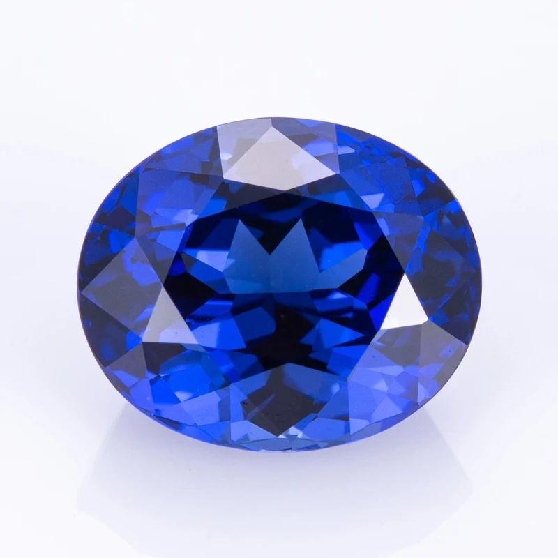 

Oval Royal Blue Lab Created Sapphire Corundum Synthetic Sapphire Royalblue Lab Grown Sapphire