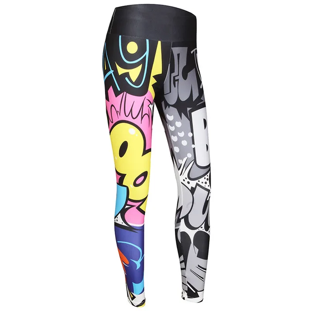 

Qickitout 12%spandex Sexy High Waist Elasticity Women Push Up Strength Pants White Snake Printed Leggings
