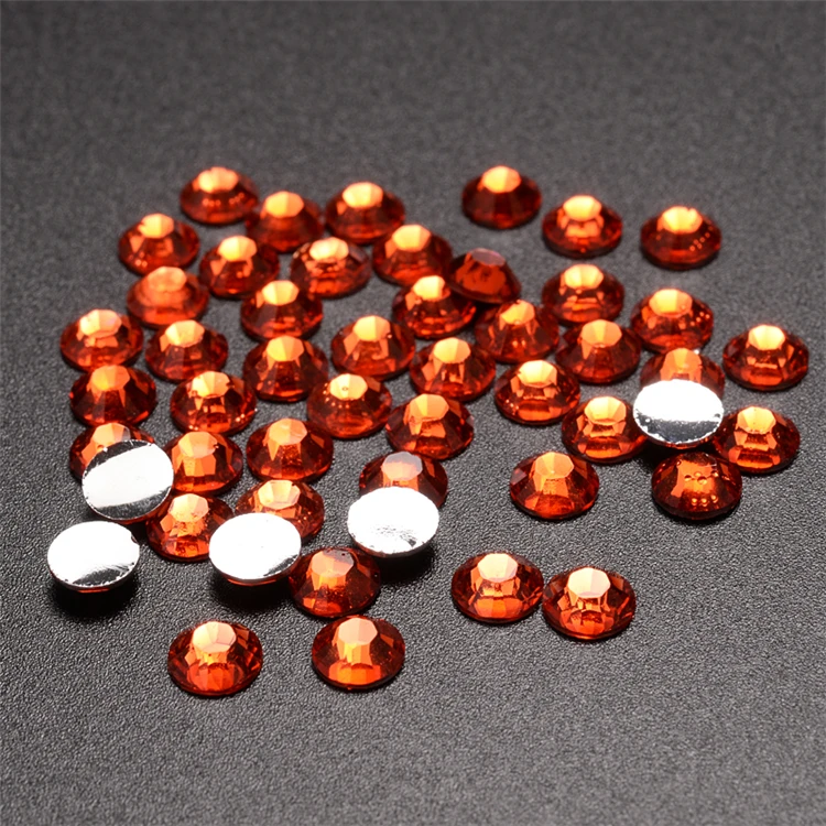 
Colorful nail art rhinestone gemstone design high quality resin flat rhinestone 3D nail diamond 