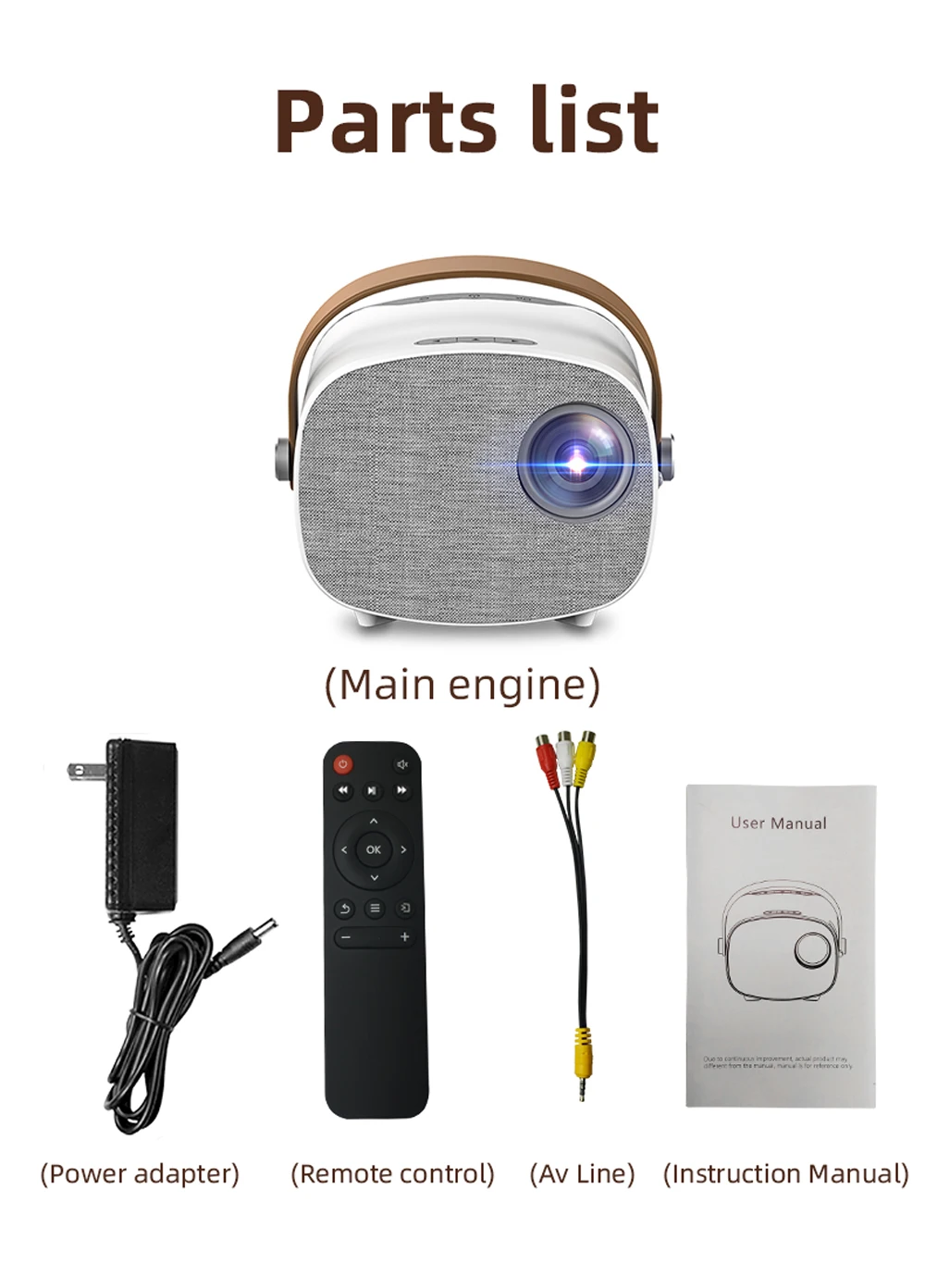 Led Projector User Manual