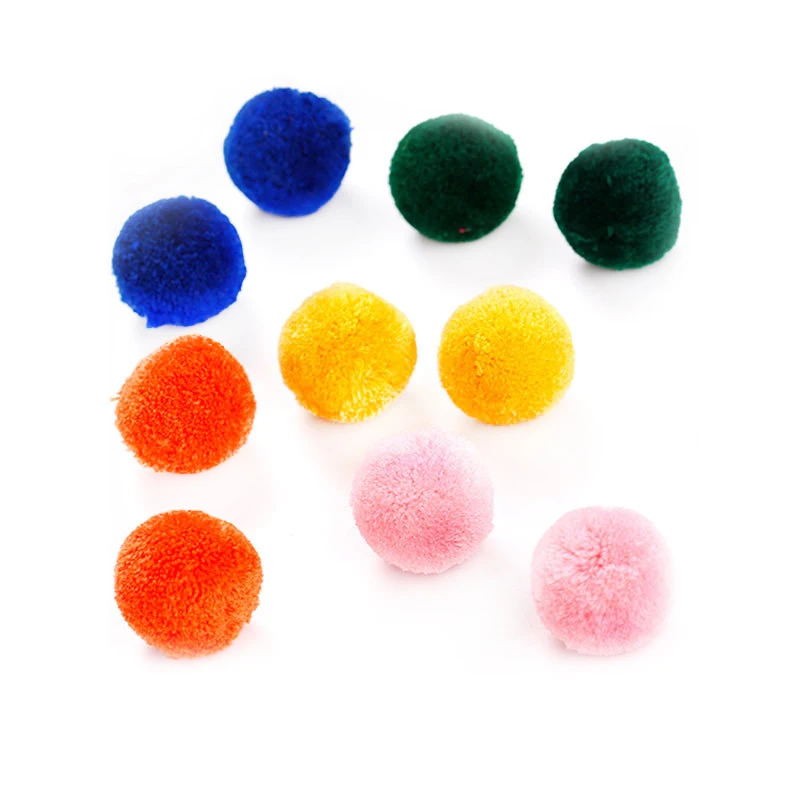 

Fashionable cat cat toy ball silent bite resistant micro-elastic pet plush ball new cat toy