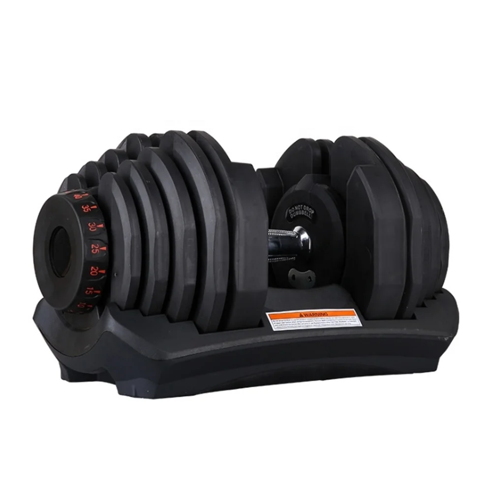 home equipment adjustable dumbbell 40kg 90lbs for family members