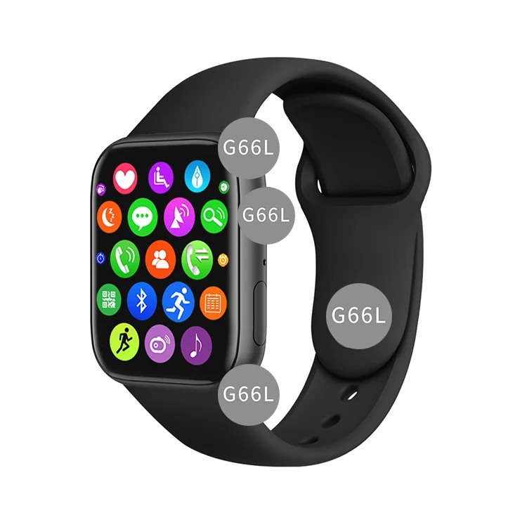 

G66L smart watch Call Siri Dial Call Body Temperature Heart Rate Monitor smartwatch PK iwo 8 12 W34 X7 T600 X6 W46 Z15 HW12 G65L