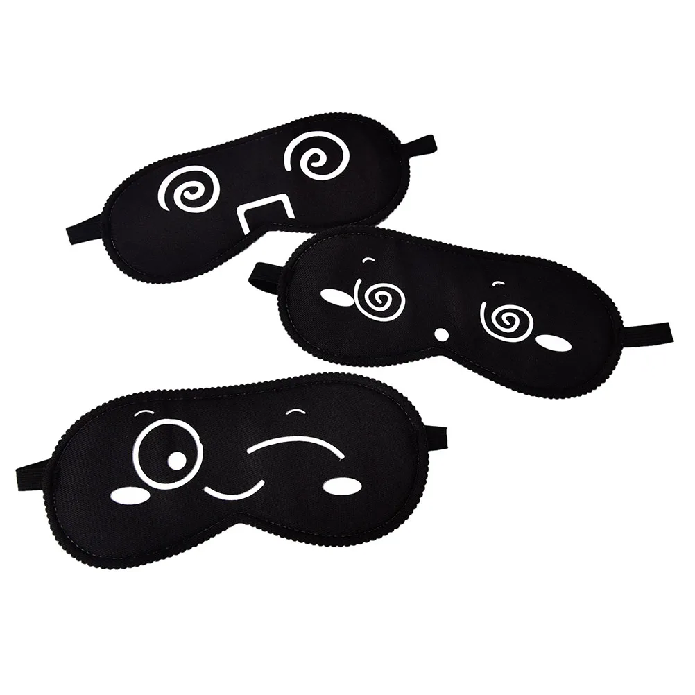 

1pc Sleeping Travel Tools Bandage On Eyes Black Eye Shade Sleep Mask Hot