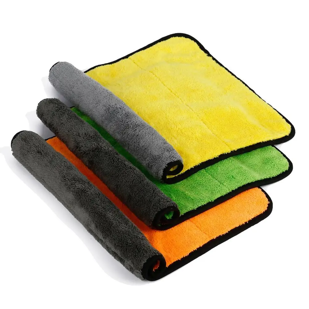 

Wholesale best quality hot china products soft microfiber car cleaning cloth, Yellow green orange etc