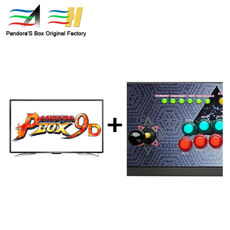 

Drop Ship 4 Players 32G Memory Plug And Play Arcadegameconsole With Button Light Built-In over 3000Games