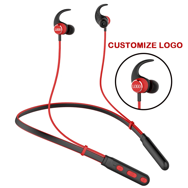 

Best Seller Wireless Bass Neckband headphones Waterproof Earphone Magnetic Neck Sport Neckbands Wireless