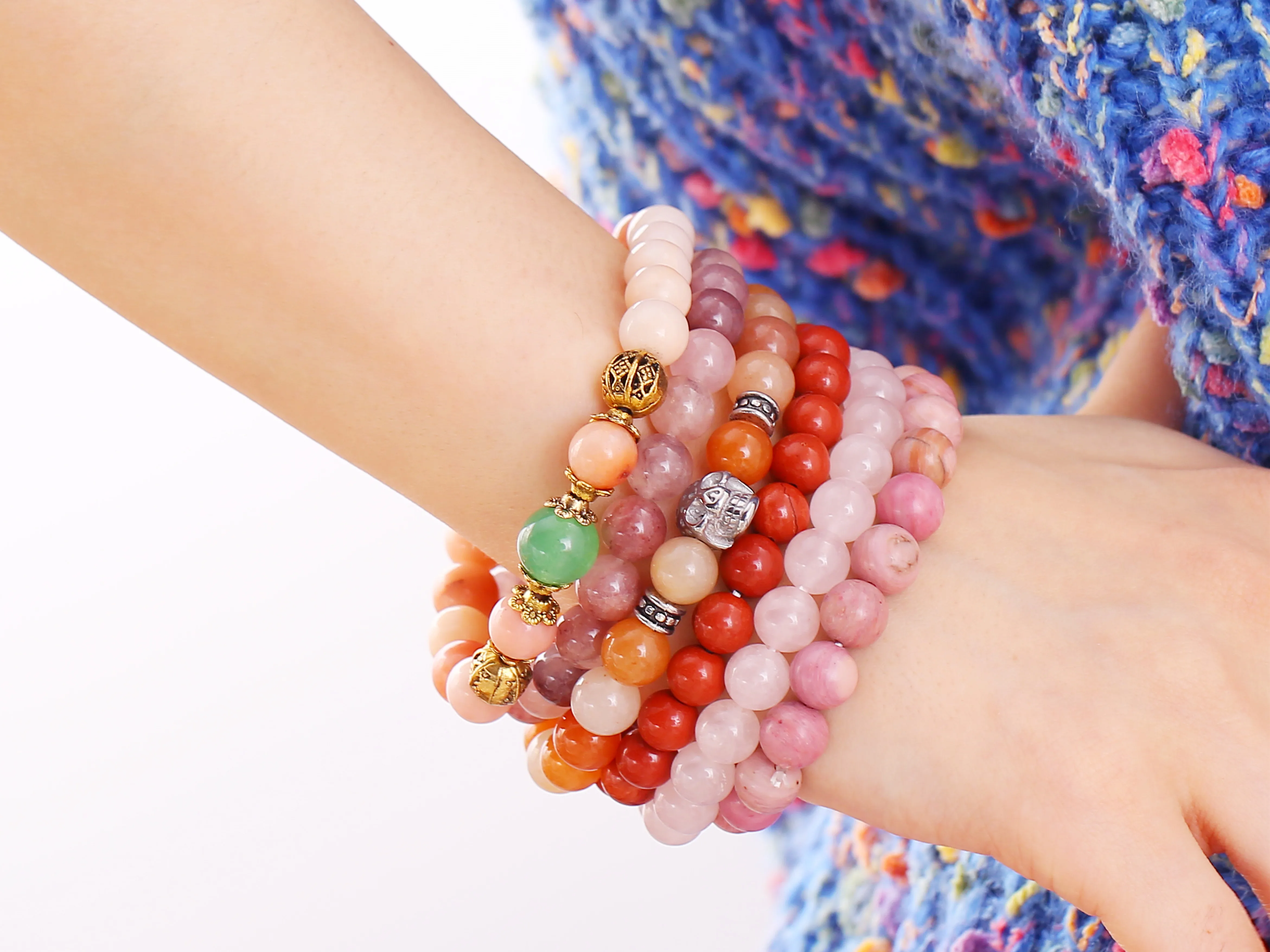 Buy Wholesale China Colorful Natural Stone Beads Bracelet Volcanic Healing  Energy Lava Stone 7 Chakra Diffuser Bracelet & Beads Bracelet at USD 0.38 |  Global Sources