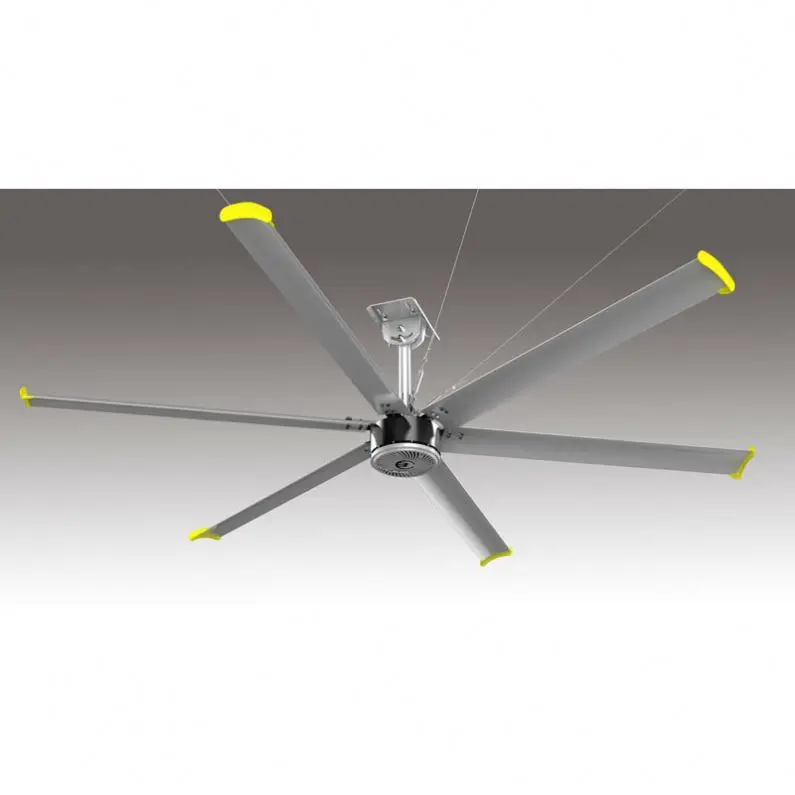

BICHEN HVLS FAN MANUFACTURER Big industrial ceiling fan adjustable fan with BLDC Motor