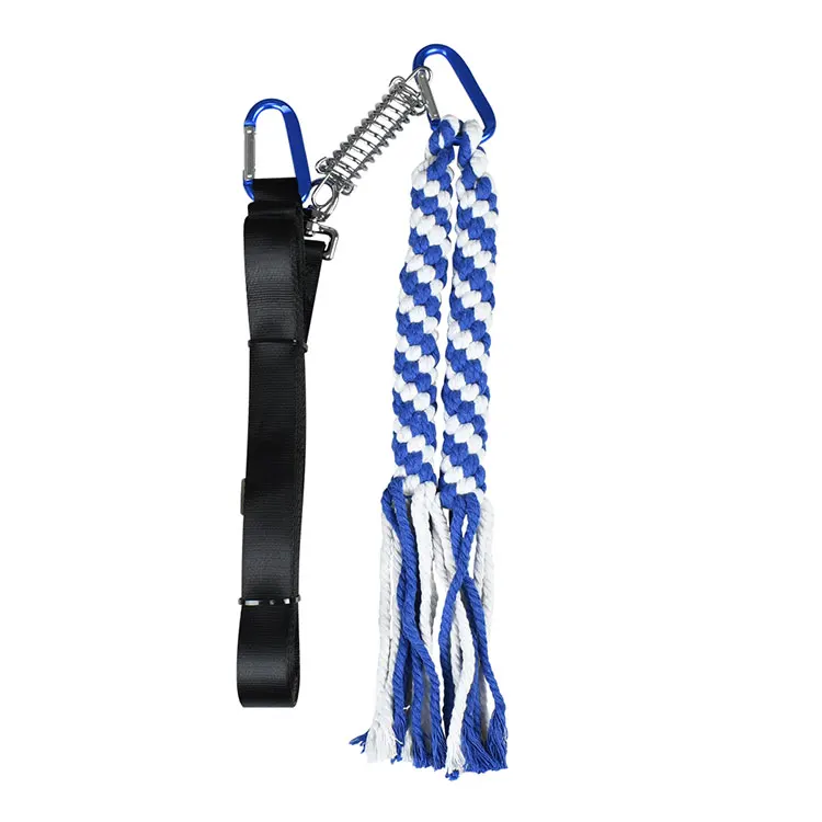 

Outdoor Hanging Exercise Rope Pull Tug Of War Toy Muscle Builder Spring Pole Rope Dog Toys For Training Dogs