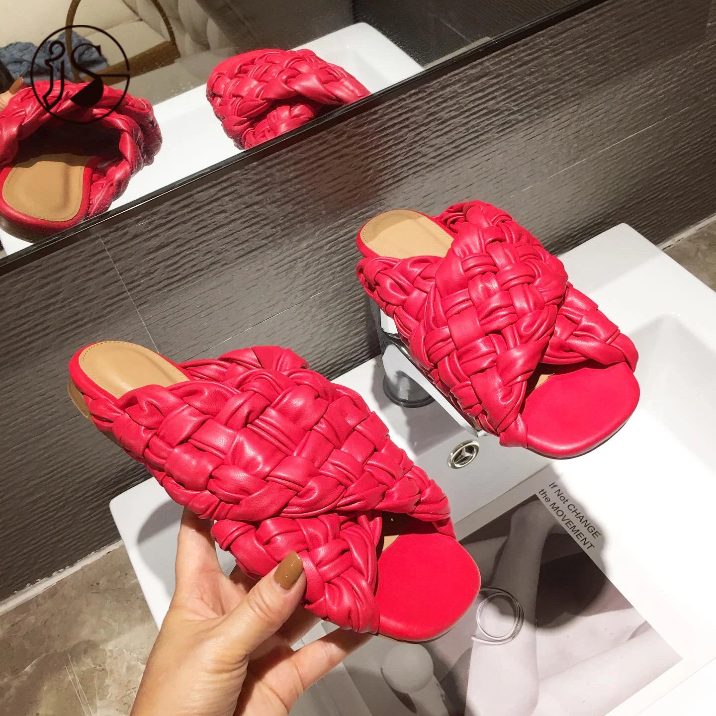 

2021 Hot styles women slippers Various Styles colorful Braiding Flip-flops outdoor pretty sandals Popular summer slides