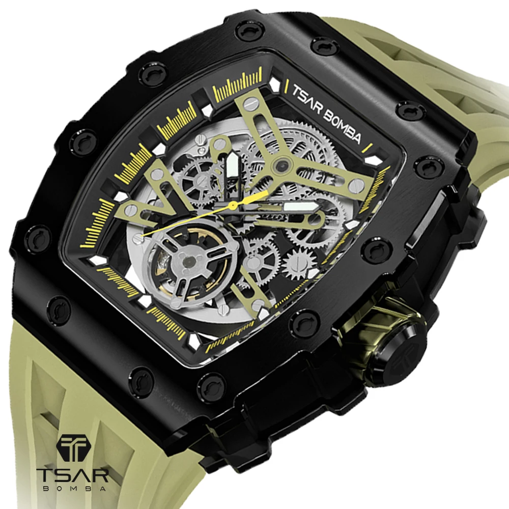 

Luxury Brand New Forsin Watches Men Automatic Atm Mechanical Small Mechanical Watch Men's Wristwatches