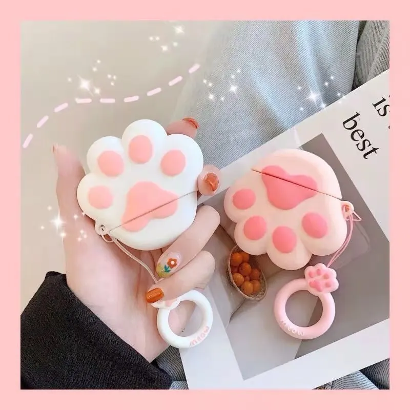 

New cute Cartoon Earphone cases for Apple silicone cases for Airpods1 2