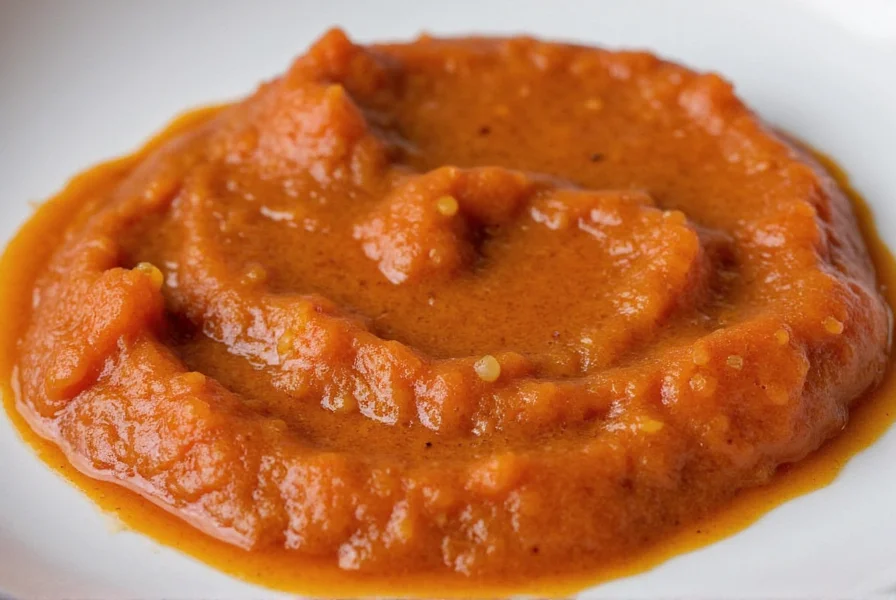 Aji Panca Sauce on Kitchen Counter