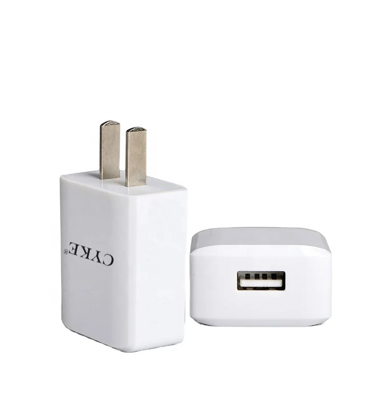 

CYKE USB29 5V2A Smart Fast Charger Single USB Charger Wall Charger Quick Charging Small Light Charger Adaptor for EU/US/China