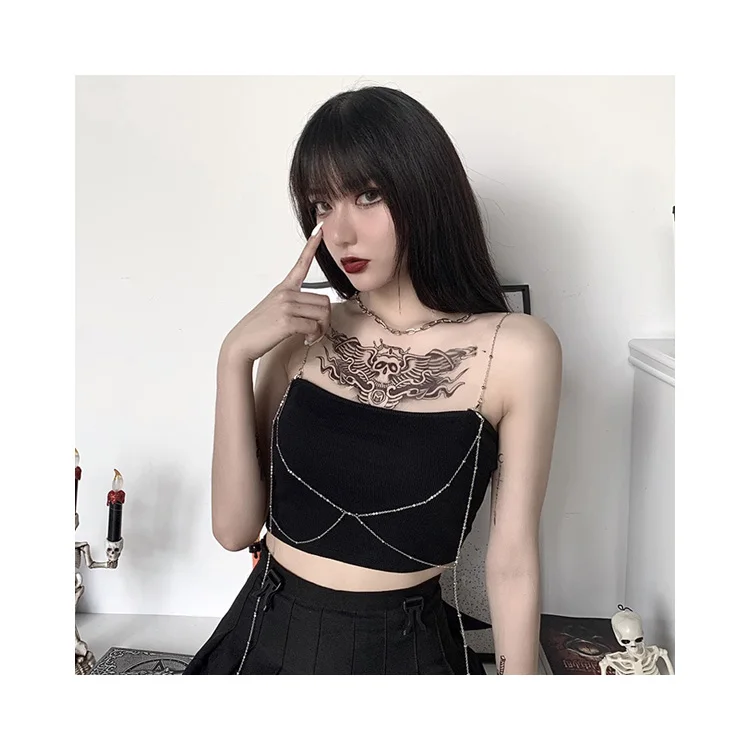

Hot Sale Cotton Padded Tank Top Underwear Wrap Chest Sexy Lingerie Camisole