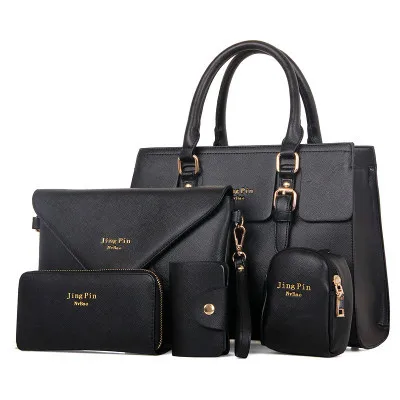 

Top selling ladies new fashion style 5 pieces hand bags wholesale ladies handbags
