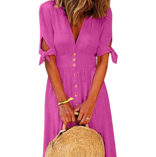 

New Arrivals Summer Women Popular Plus-Size Dress 2021 Hot Sale Lady Casual Dress