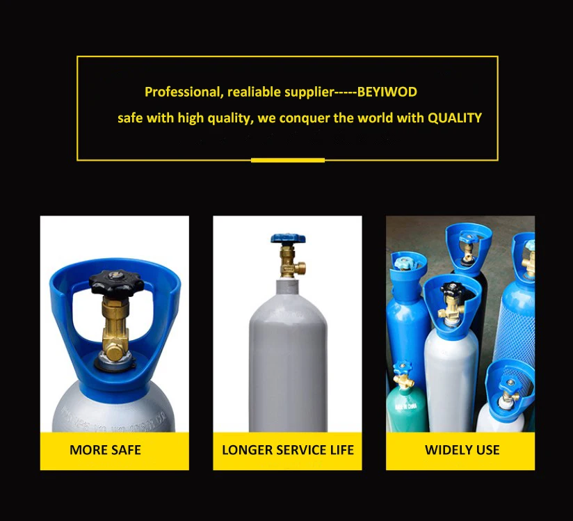 50L 200bar 10m3 Oxygen Steel Cylinders - Durable & Efficient