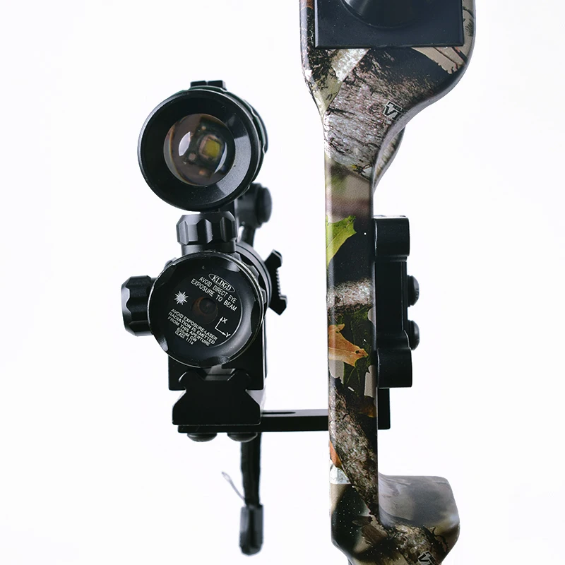 

5 in one Crossbow Archery Accessory Compound Bow Aim Scope Laser Rail Mount Adapter Steady Set of Aluminum Alloy