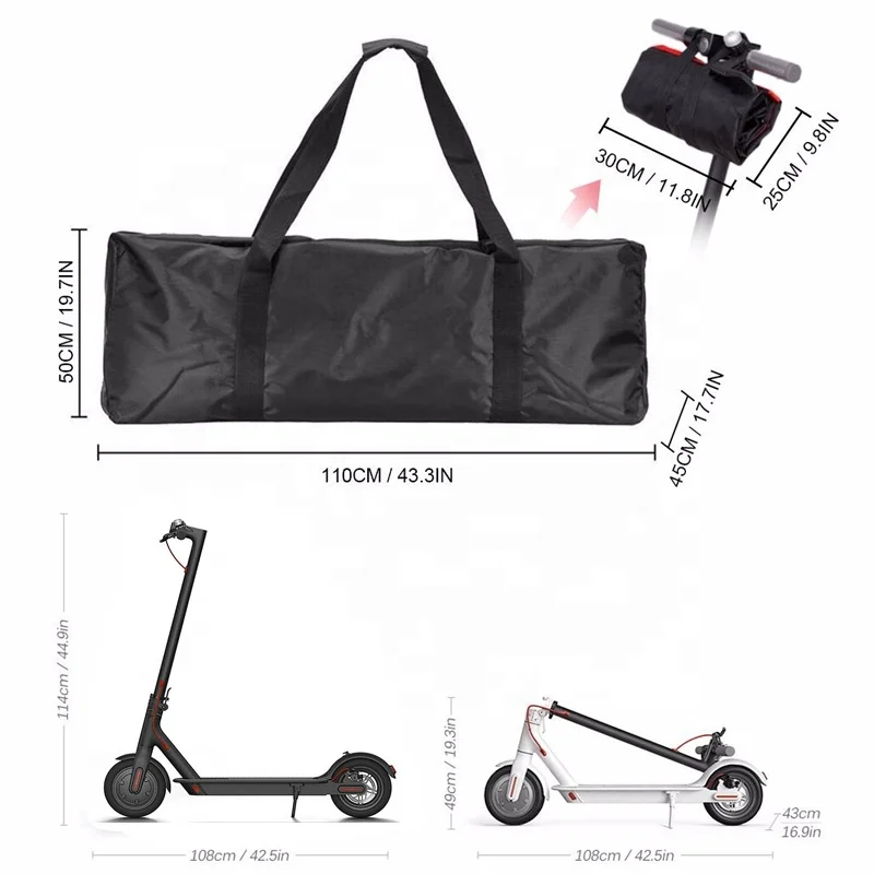 

Hot Selling scooter carry bag for Mijia M365/1S/PRO/PRO2 Electric Scooter, Black