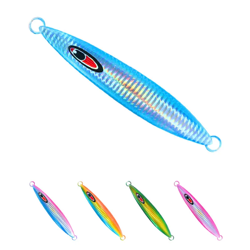 

Wholesale Hot Sale Iron plate Fishing Lure Bait Artificial Metal Jig Lure High quality 5 Colors Fishing Lure
