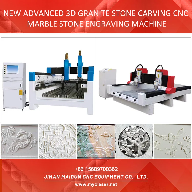 Strong Frame Mc1325 Cnc Carving Stone Machine Marble Granite Engraving
