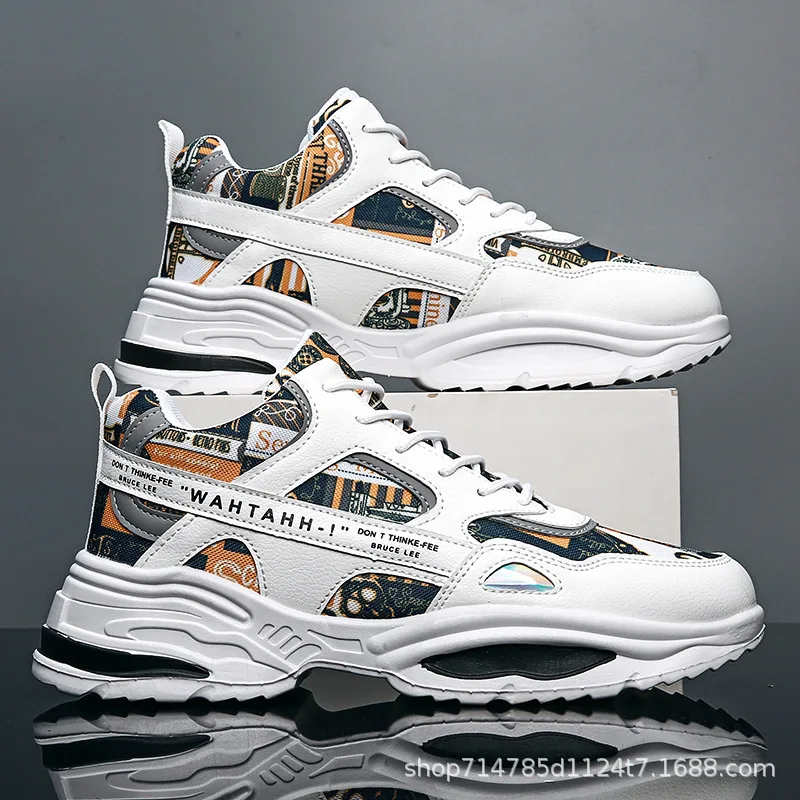 

New Trend Men's Sports Casual Shoes Sneakers Fashion Flat Running Shoes For Man