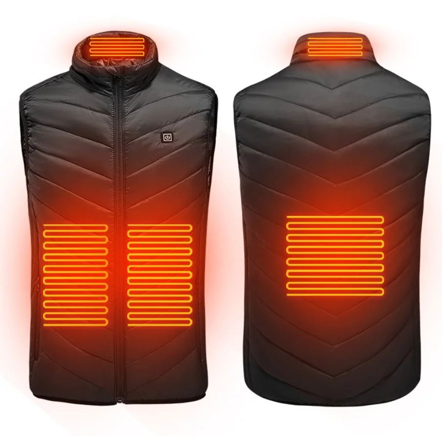 

In Stock Winter Hunting Wear Windproof USB Charging Electric Body Warmer Heating Jacket Vest