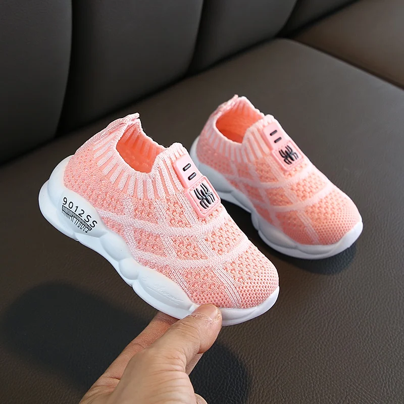 

Children Casual Shoes Boys Kids Sneakers Girls Sneaker Breathable Anti-Slip Plaid Print Shoes Toddler Soft Soled Shoes