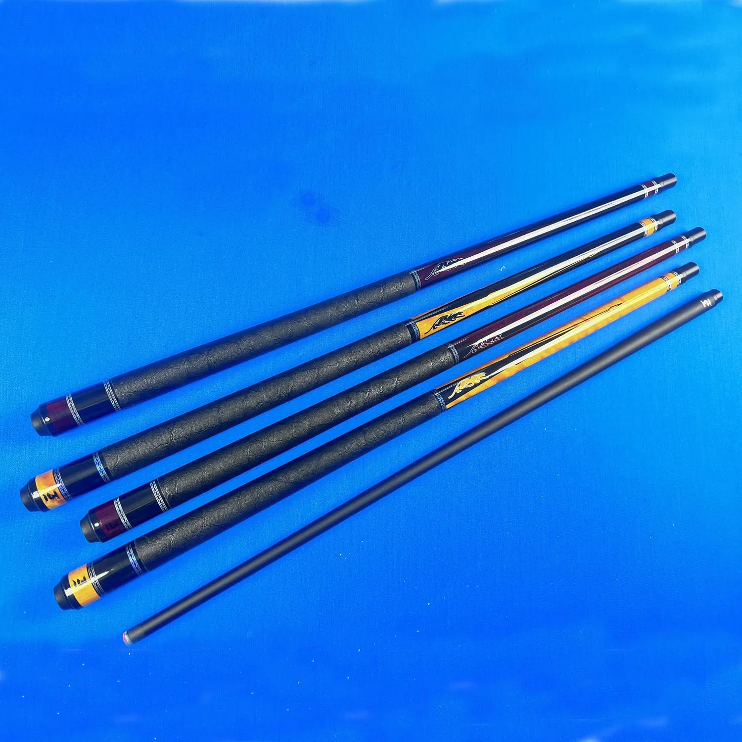 High-tech PREOAIDR  Handmade Carbon Shaft Billiard Pool Cue Stick  With Leather Butt