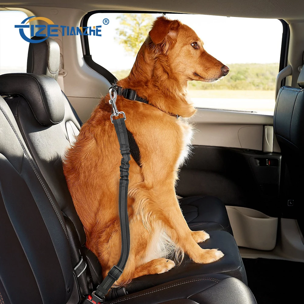 

Amazon Top Seller Pet Accessories Adjustable Dog Safety Leads Car Vehicle Seat Belt Pet Seatbelt