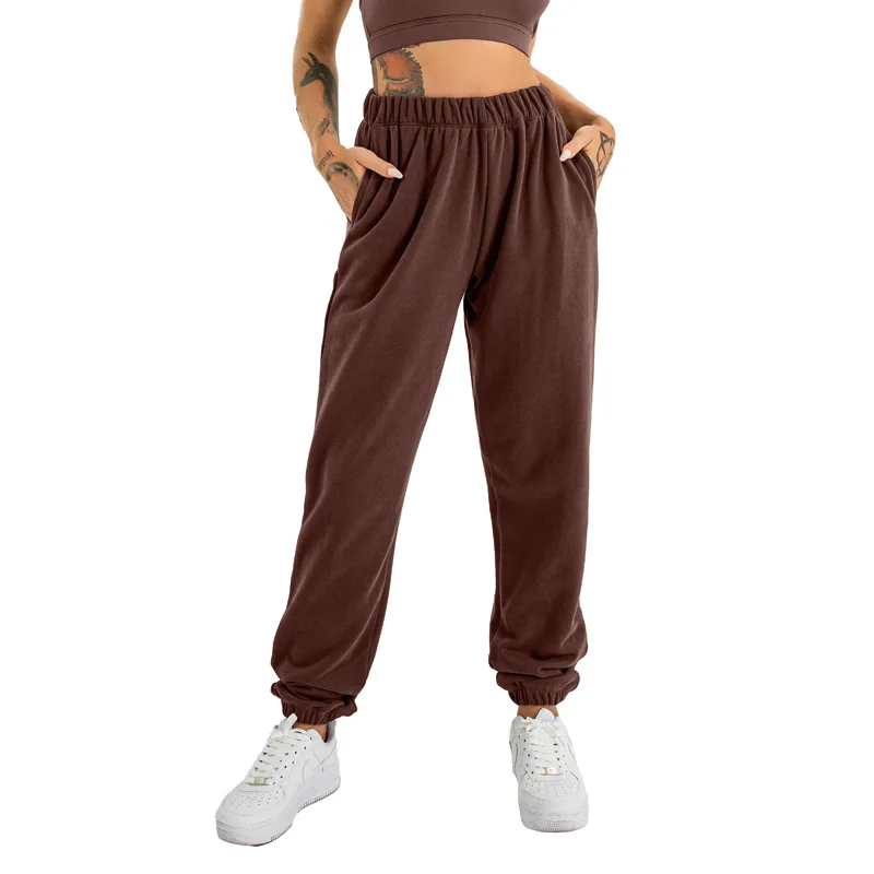 

Winter Custom Casual Comfy Cotton Oversized Harem Track Womens Jogging Pants Multicolor Ladies Sweat Pants