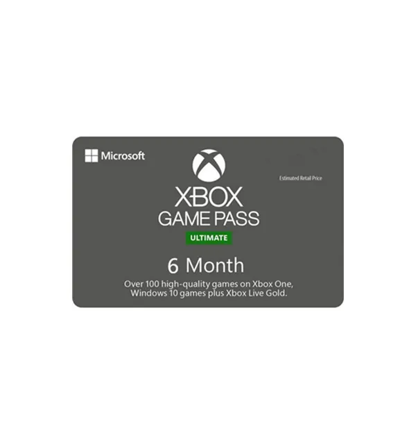 6 month xbox game pass ultimate xbox one