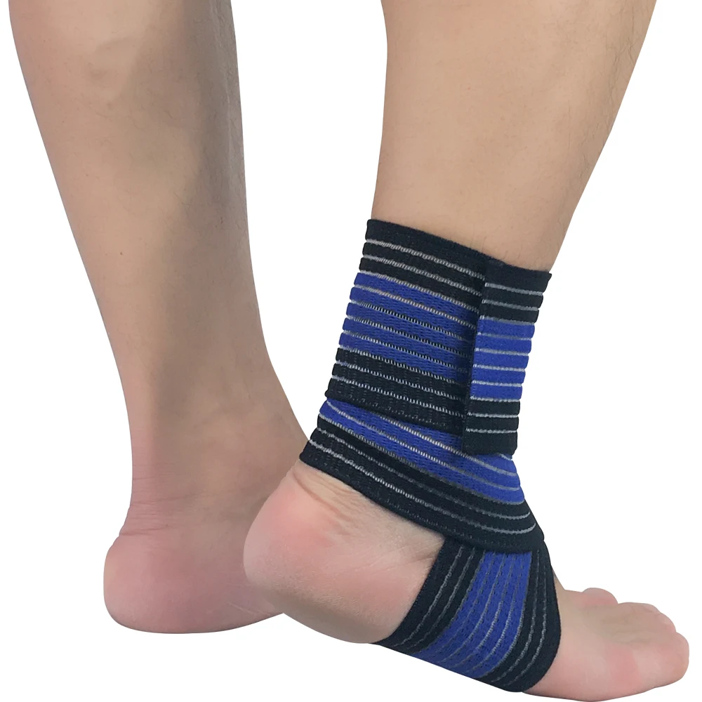 

Hot Adjustable Ankle Stabilizer Sports Medical Ankle Brace Support, Black