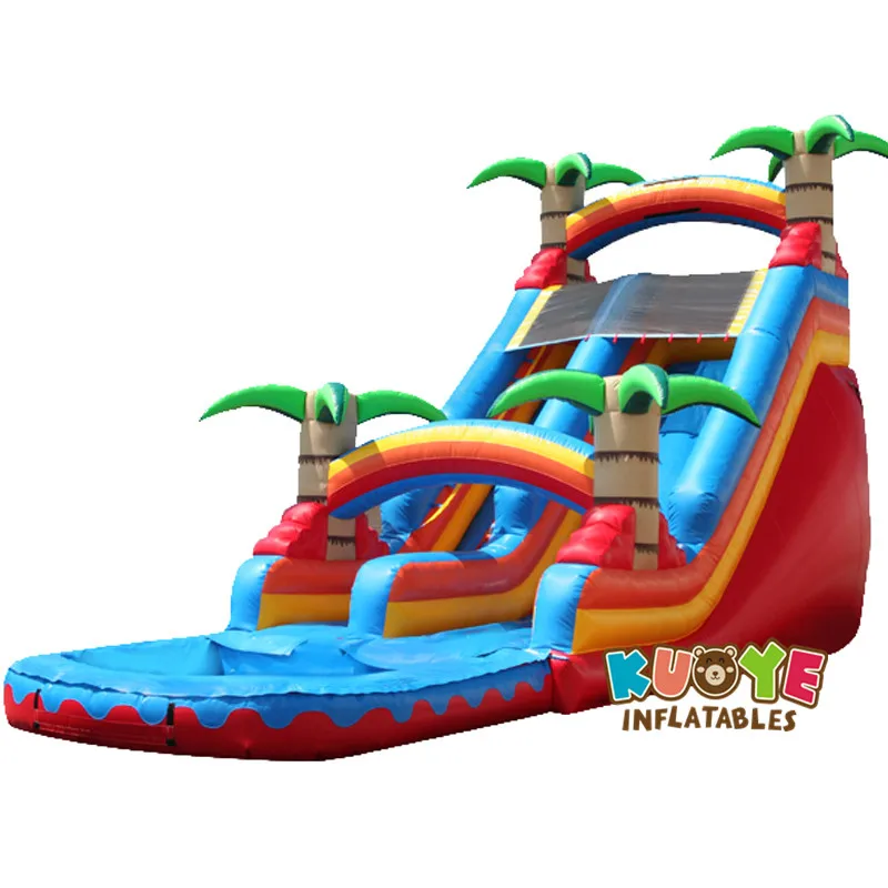
Plastic Water Slide Into Pool Waterslide Inflatable Made In China 