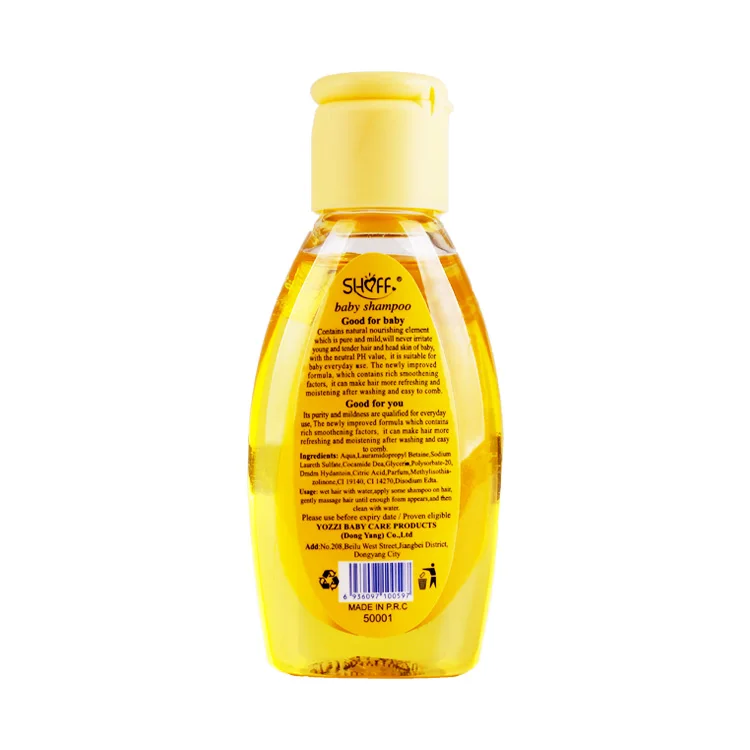 
SHOFF Wholesale OEM Baby Shampoo 100ml with cheap price refreshing hair 