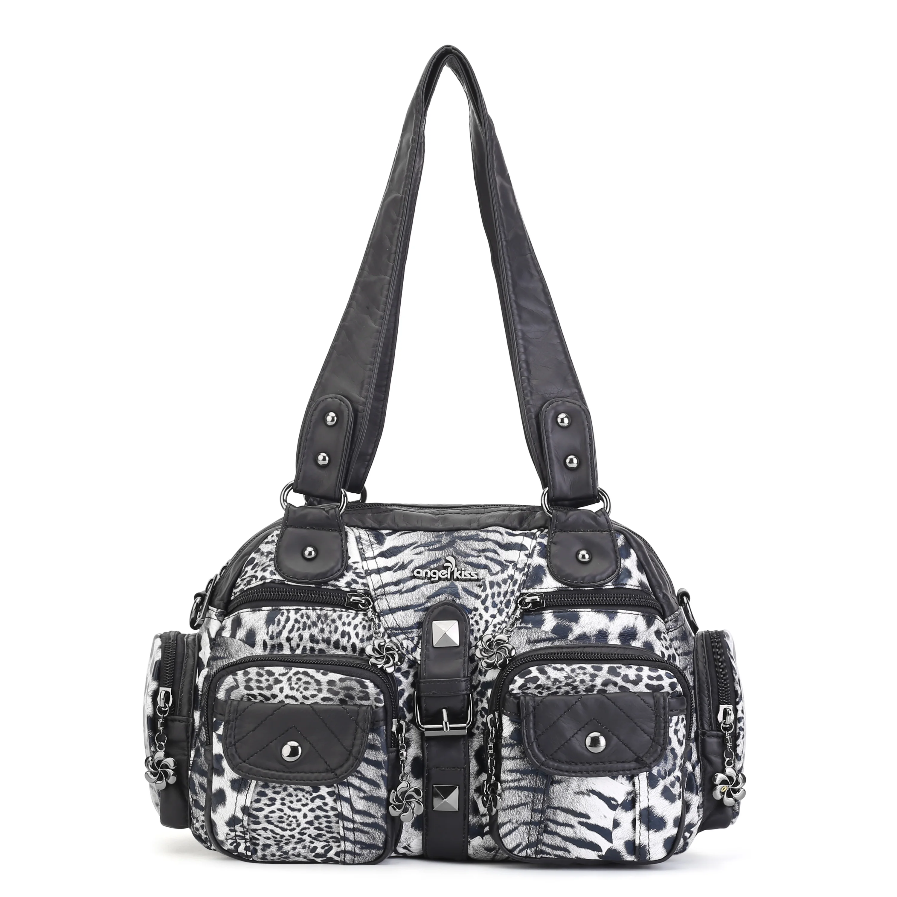 

Angel Kiss Brand Women Leopard Print Casual Handbag Lady Shoulder Bag