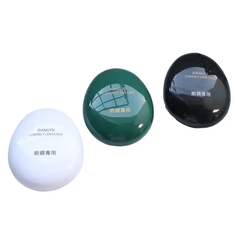 

Hot Cute Stripe Contact Lens Case Travel Glasses Lenses Box For Unisex Eyes Care Kit Holder Container Support Gift
