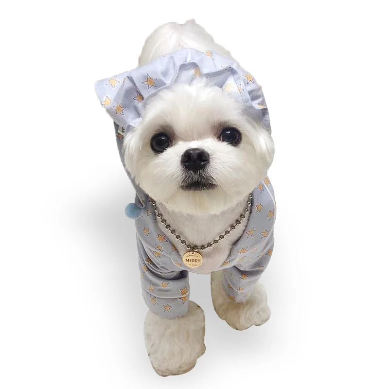 

Wholesale Dog Shirt Coat Lovely Cotton Comfortable Design Pet Clothes Pajamas