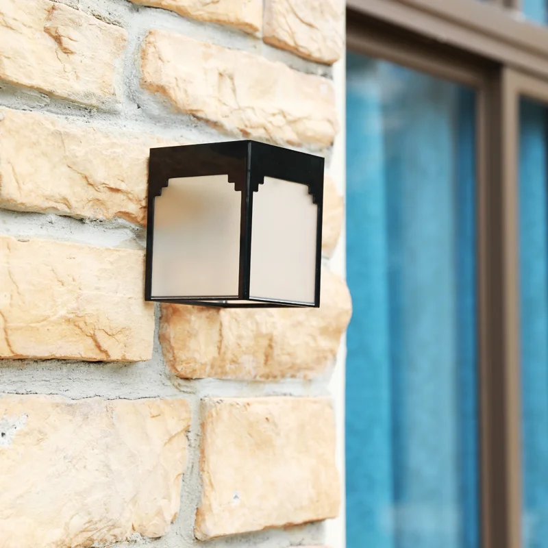 Outdoor Waterproof Led Exterior Wall Solar Porch Light