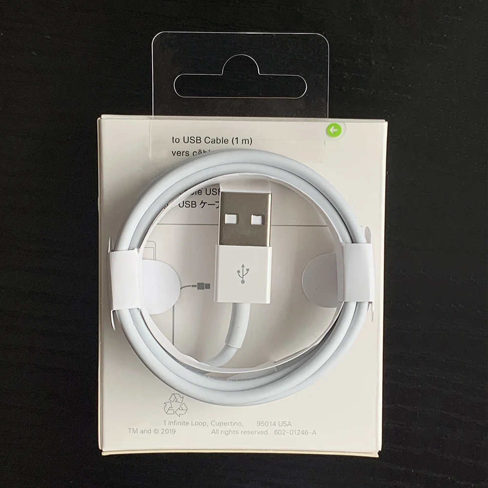 

High Quality Original Phone Cables USB Sync Fast Charging Line Data For Apple Data Cable. For iPhone Cable, White