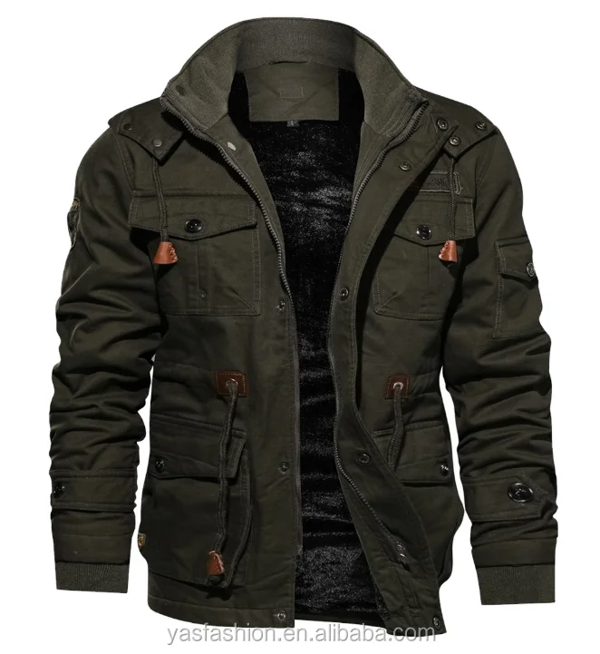 Factory Hot New Design Pilot Jacket Winter Long Sleeves Windbreaker ...