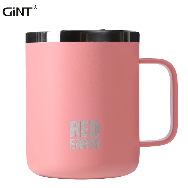 

GiNT 380ML Fashion Design Customized Logo Water Cup 316 Stainless Steel Coffee Mug for Drinking Coffee, Customized colors acceptable