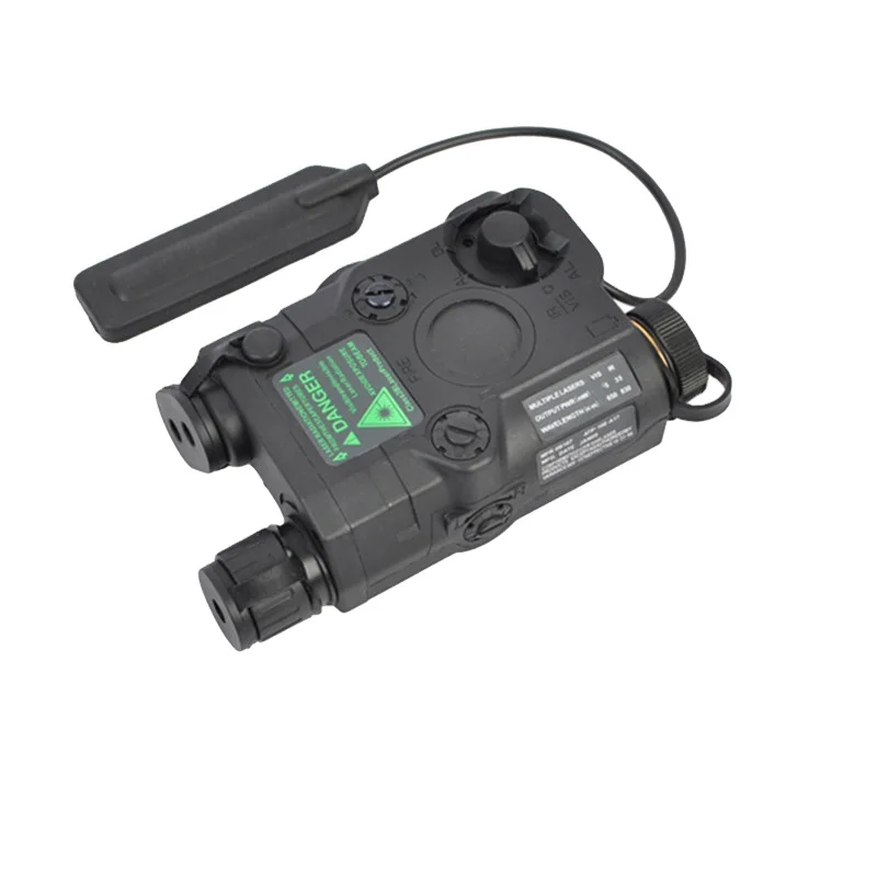 

Outdoor Tactical Hunting Shot Tactical AN / PEQ-15 Green Point Laser with White LED Flashlight and Infrared Lighting Accessories, Black/tan
