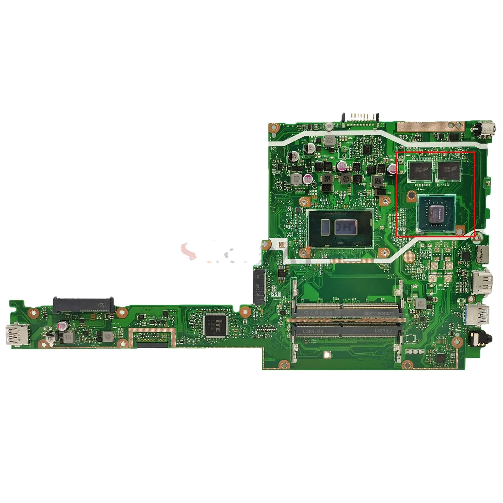 

X407UB Mainboard FOR ASUS X407UAR X407UBR X407UA A407 Laptop Motherboard With I3- I5-I7-7th 8th Gen UMA PM 100% Working