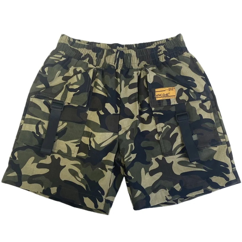 

New Style Utility Cargo Shorts Men Half Pants Mens Compression Shorts With Pocket Nylon Shorts For Men, Picture