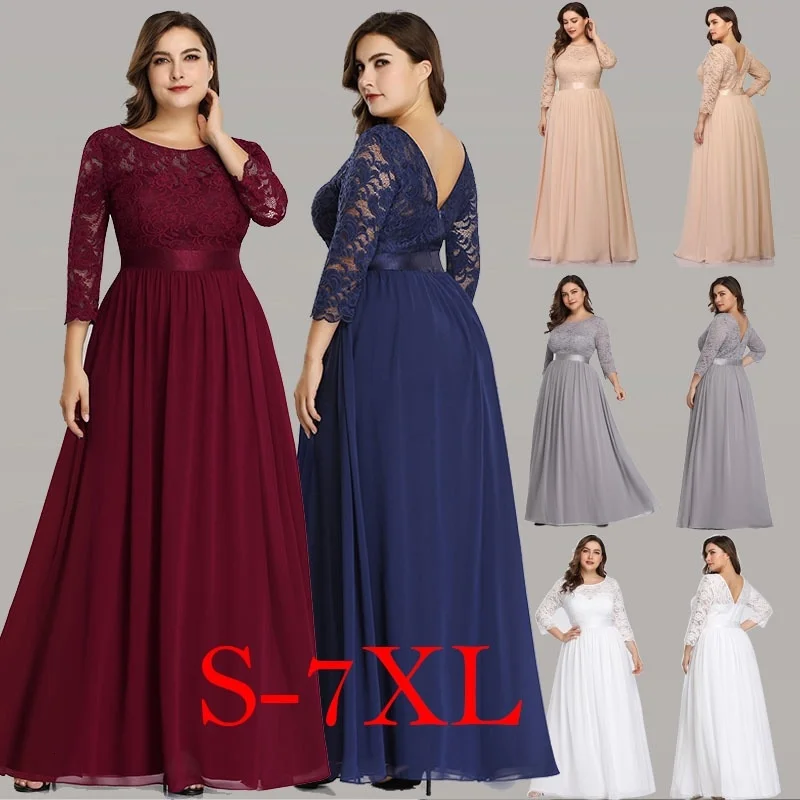 

2021 wholesale long Sleeve evening dress robe de soiree large size Maxi Prom Party Sequin evening dresses